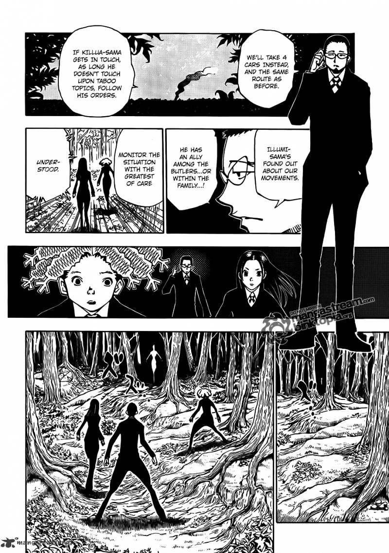 Hunter x Hunter, Chapter 327 image 02