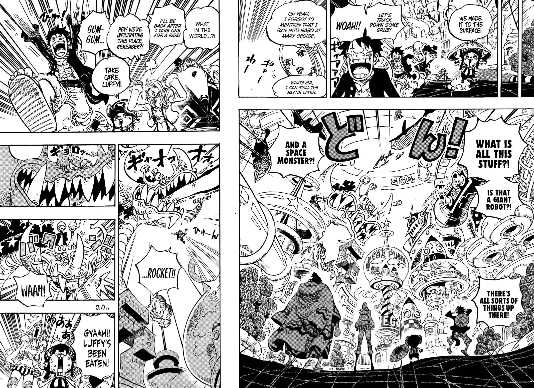 One PieceOne Piece, Chapter 1062 image 08
