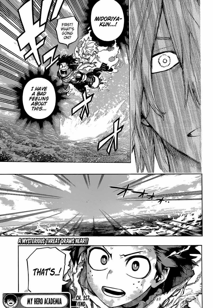 My Hero AcademiaMy Hero Academia, Chapter 357 image 16