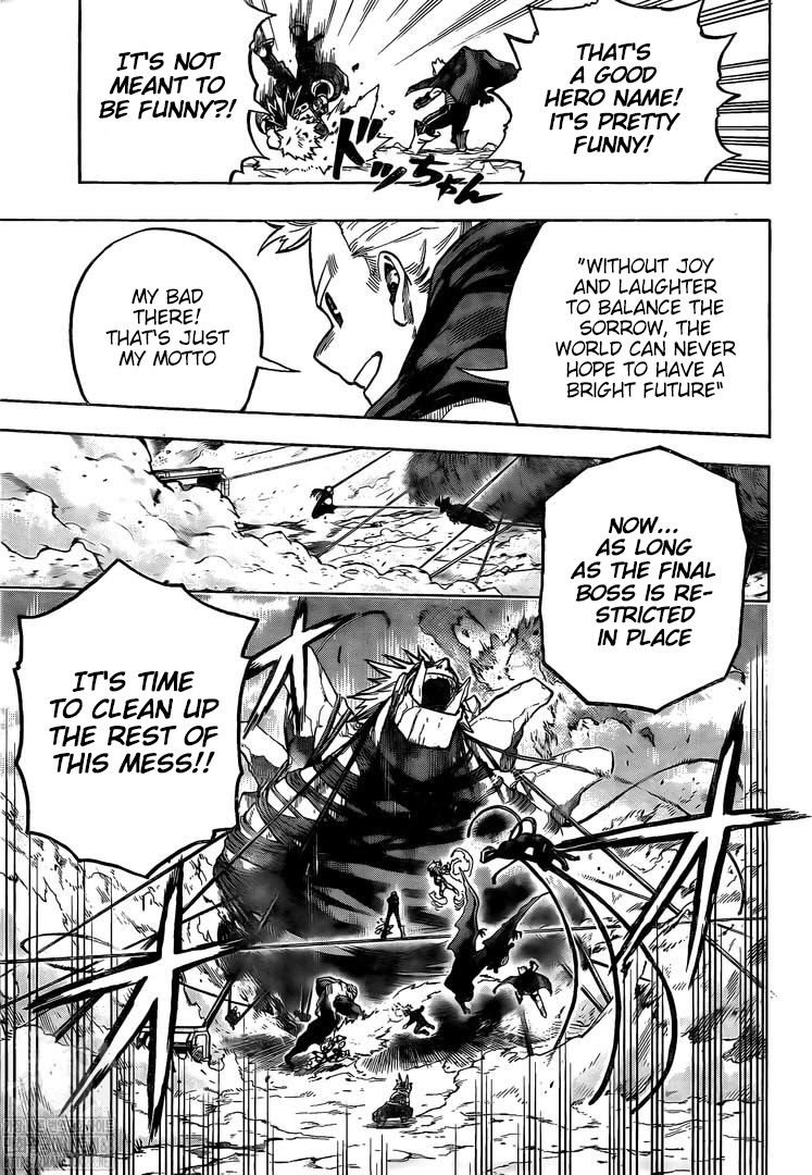 My Hero AcademiaMy Hero Academia, Chapter 293 image 09