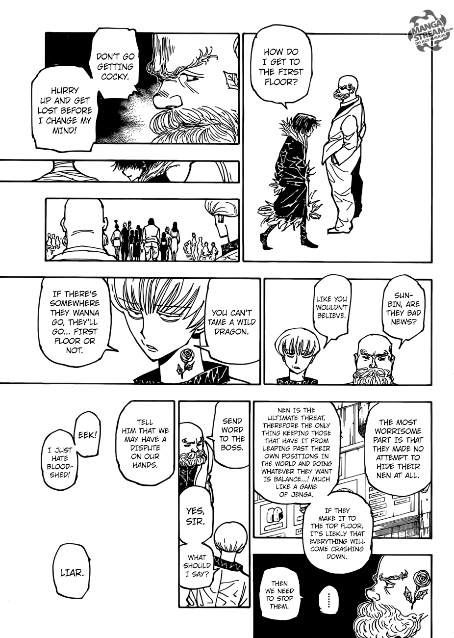 Hunter x Hunter, Chapter 377 image 14