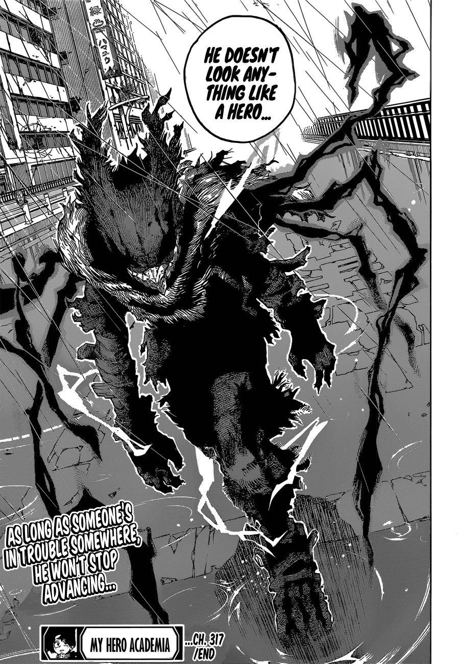 My Hero AcademiaMy Hero Academia, Chapter 317 image 16