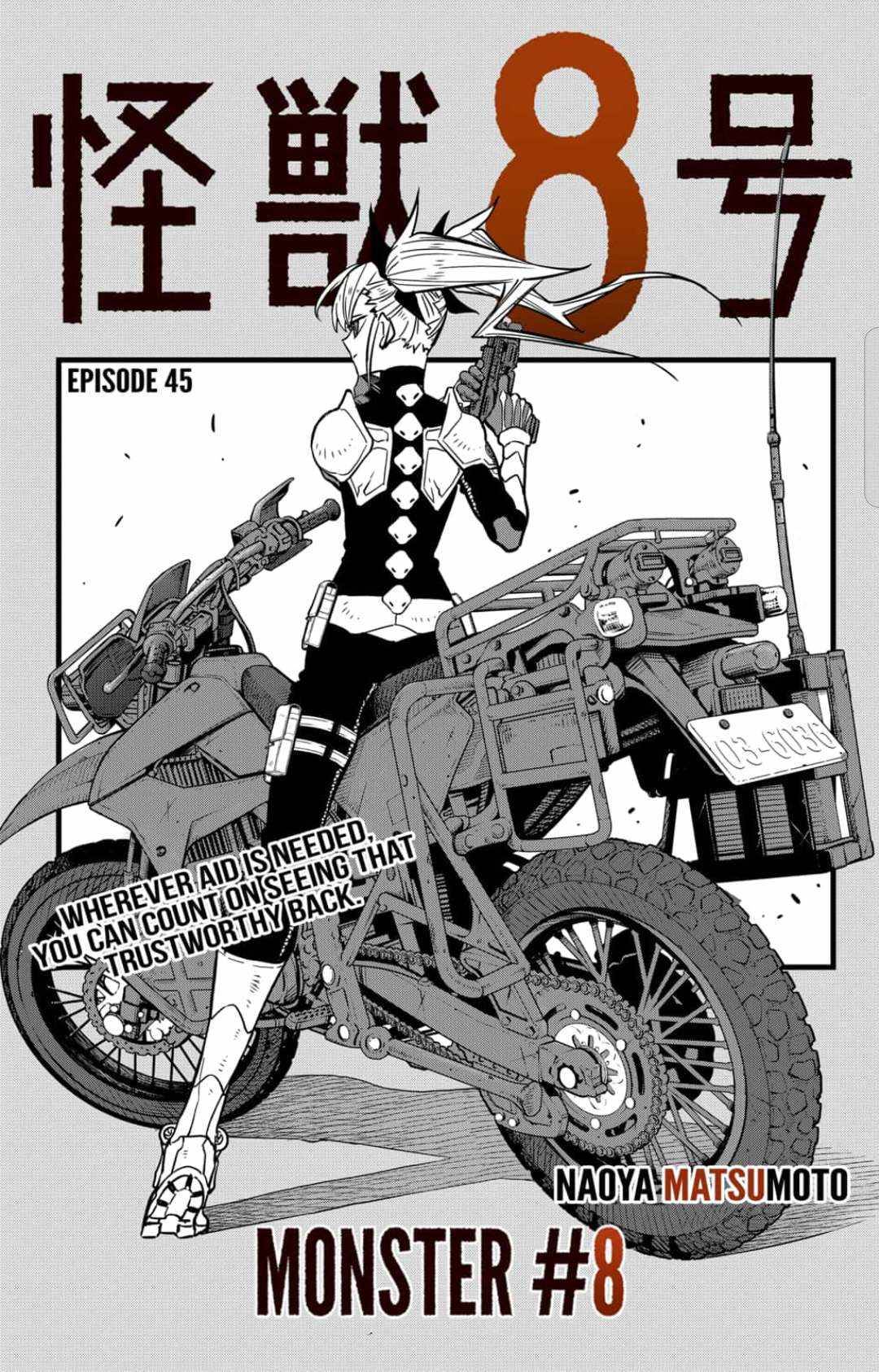 Kaiju No. 8, Chapter 45 image 01