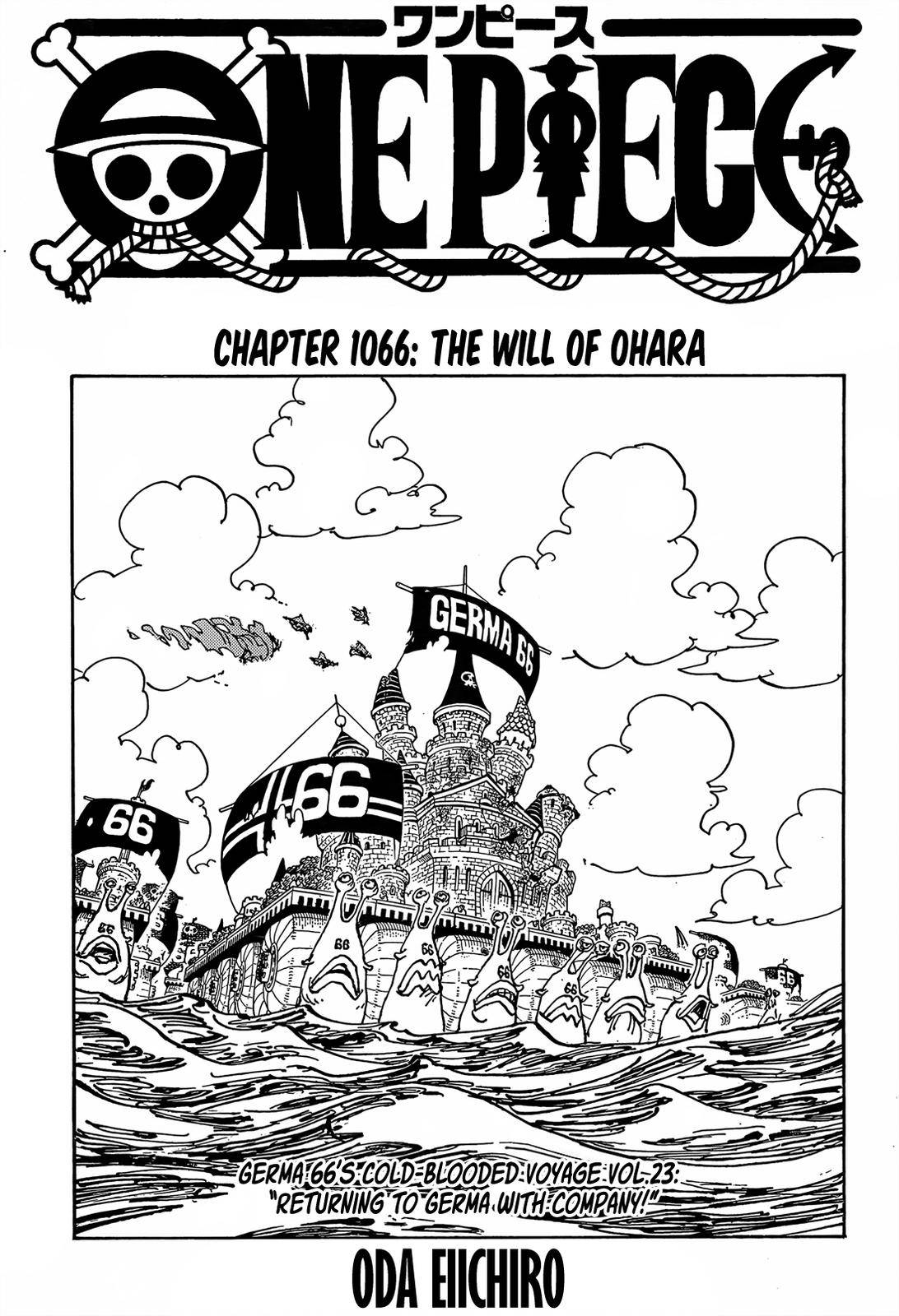 One PieceOne Piece, Chapter 1066 image 01