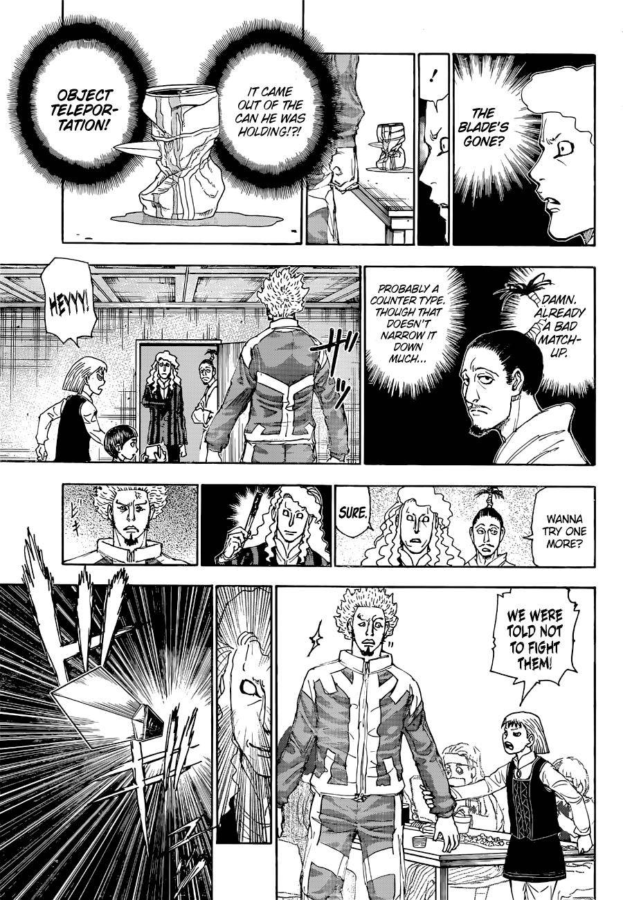 Hunter x Hunter, Chapter 399 image 08