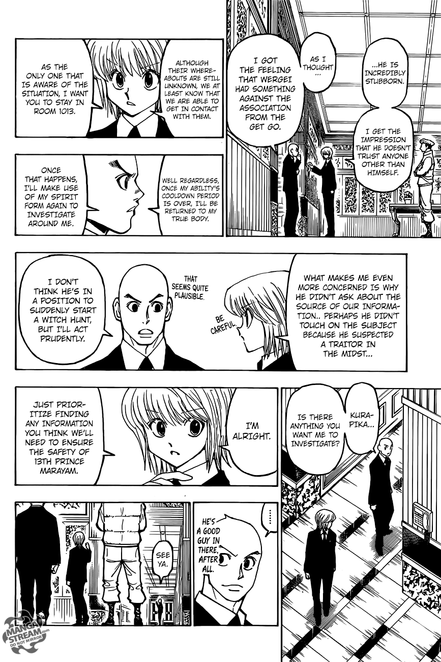 Hunter x Hunter, Chapter 374 image 07