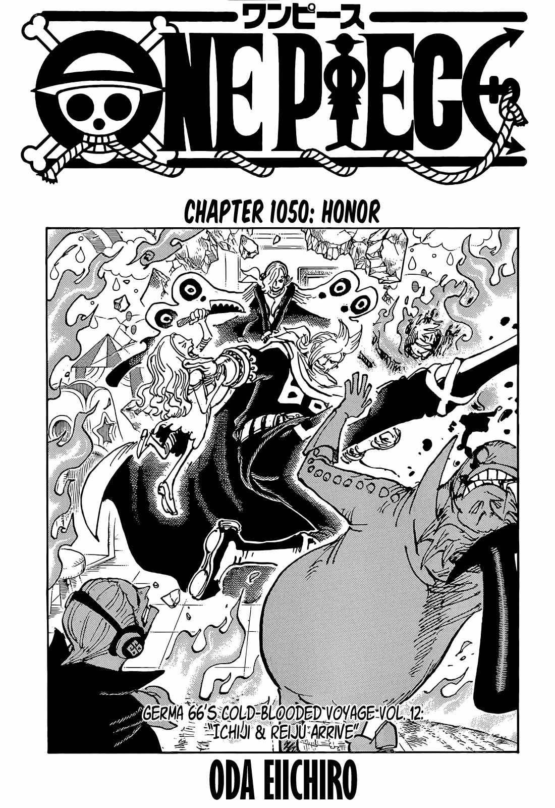 One PieceOne Piece, Chapter 1050 image 02