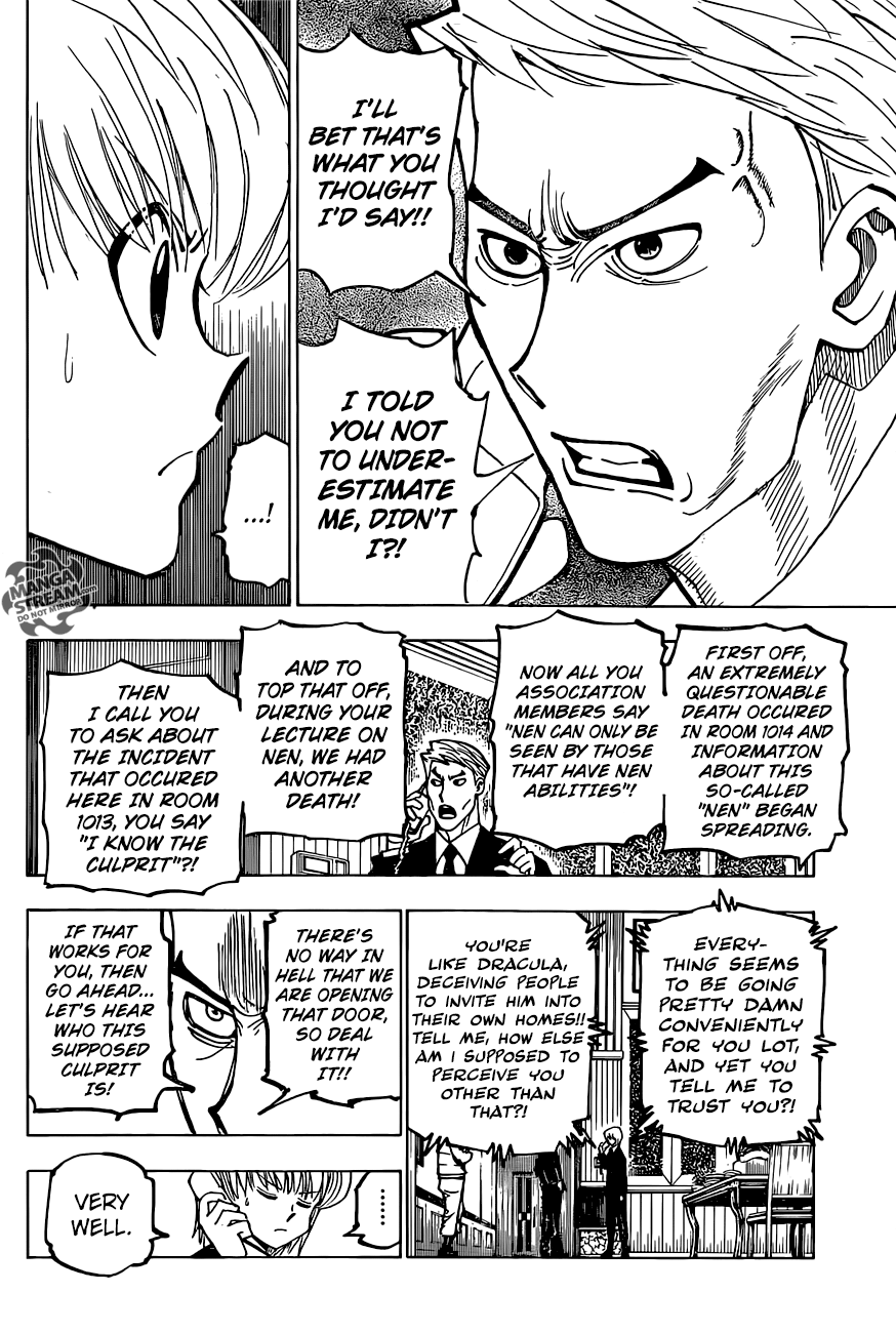 Hunter x Hunter, Chapter 374 image 05