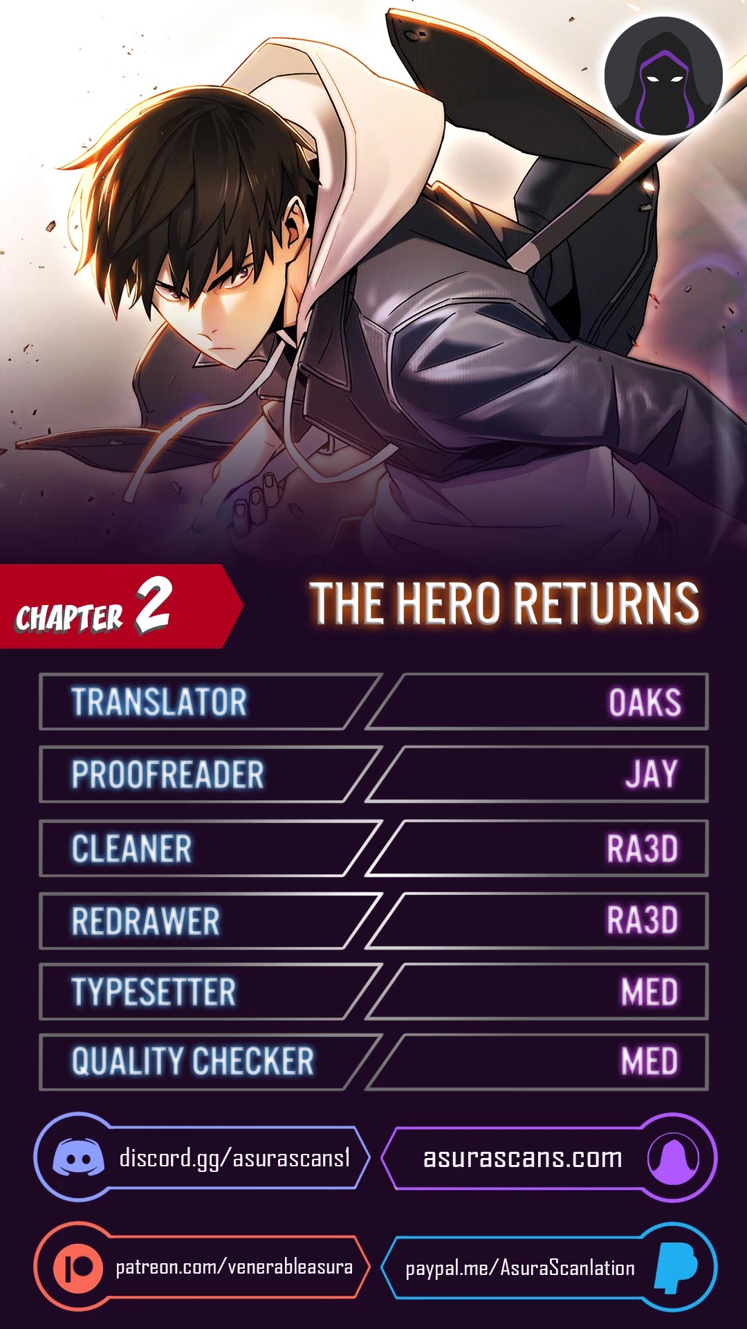 The Hero Returns, Chapter 2 image 01