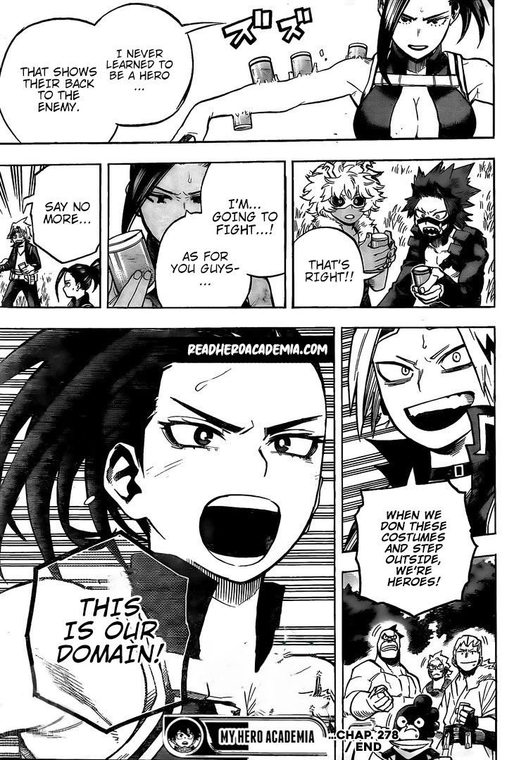 My Hero AcademiaMy Hero Academia, Chapter 278 image 16