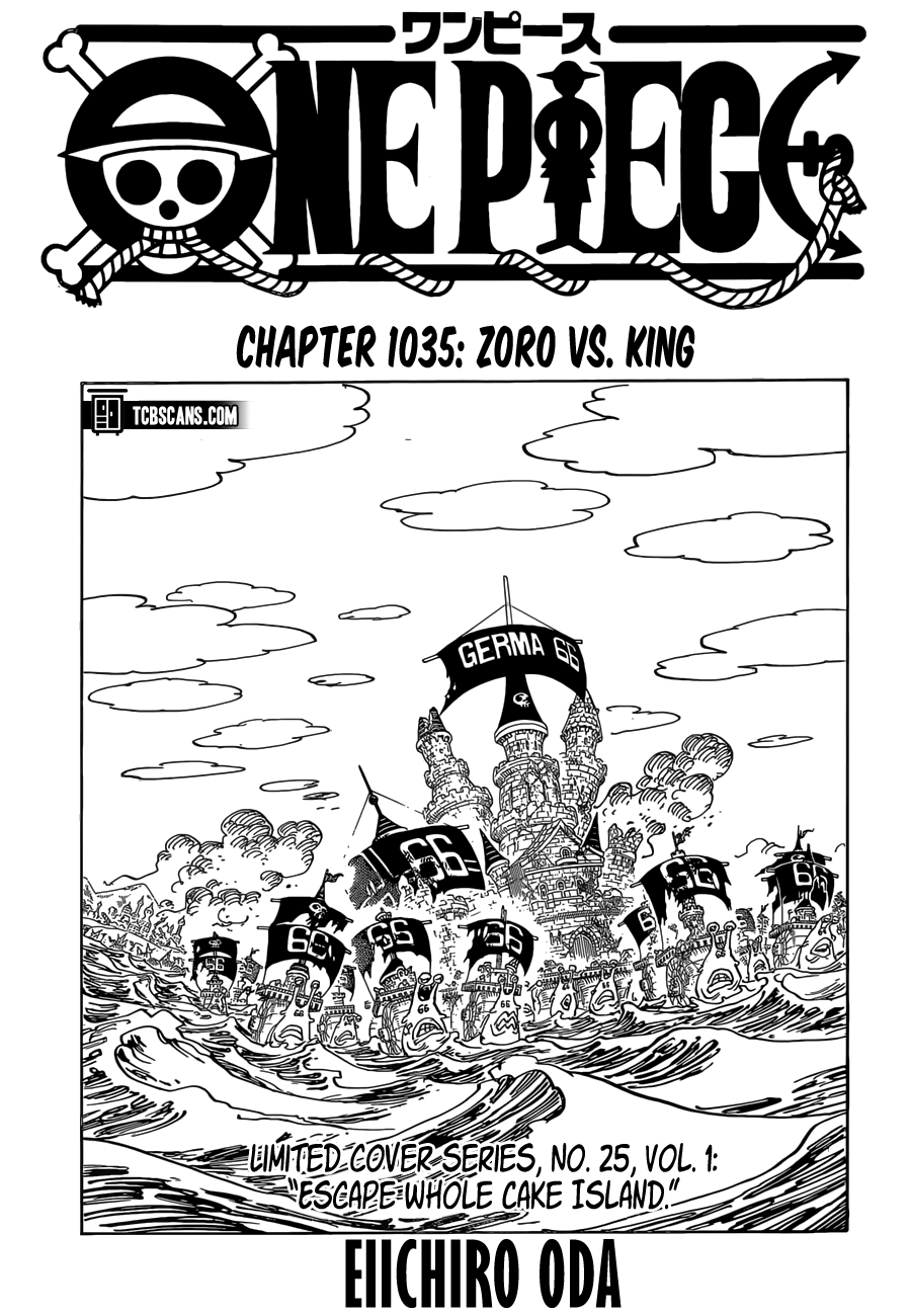 One PieceOne Piece, Chapter 1035 image 01