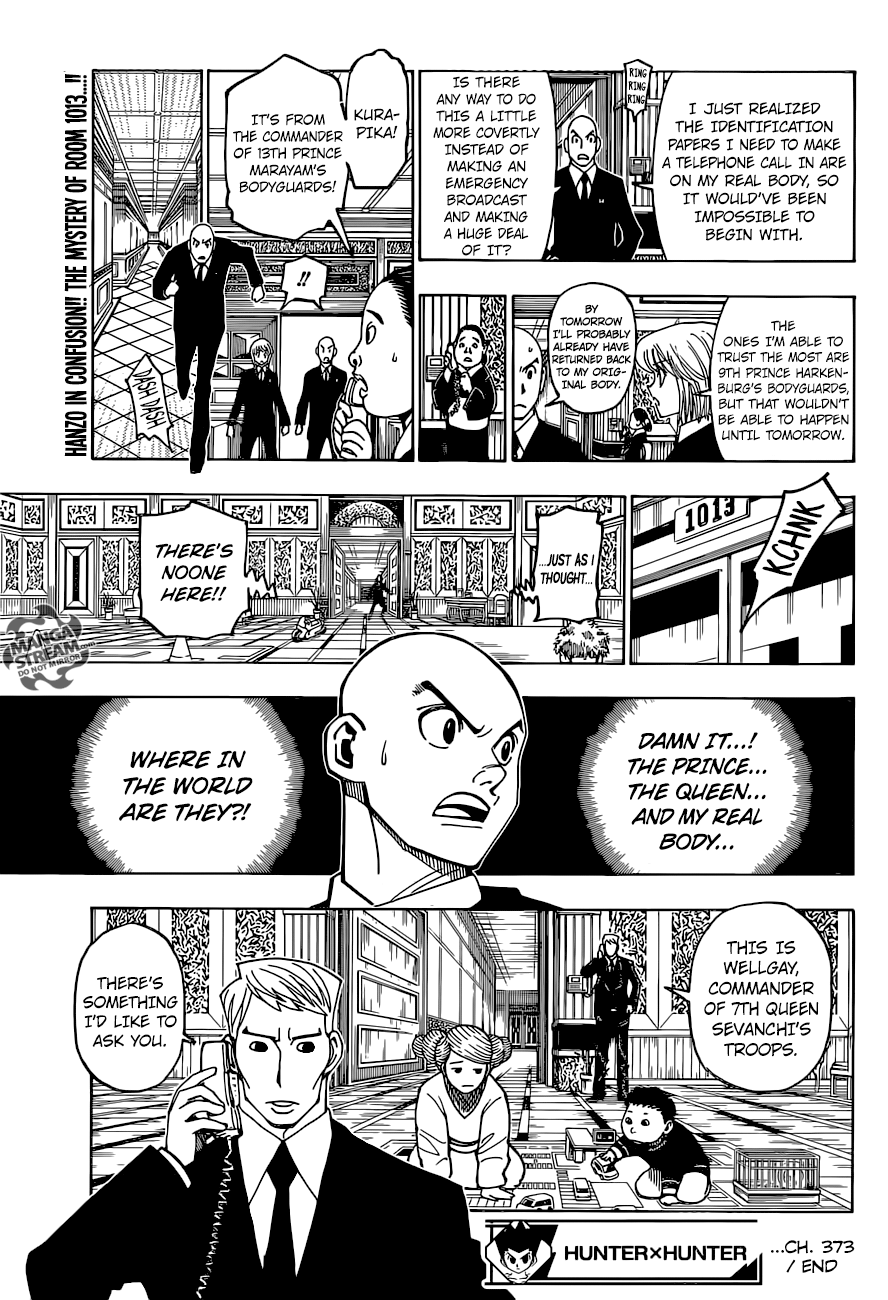 Hunter x Hunter, Chapter 373 image 21