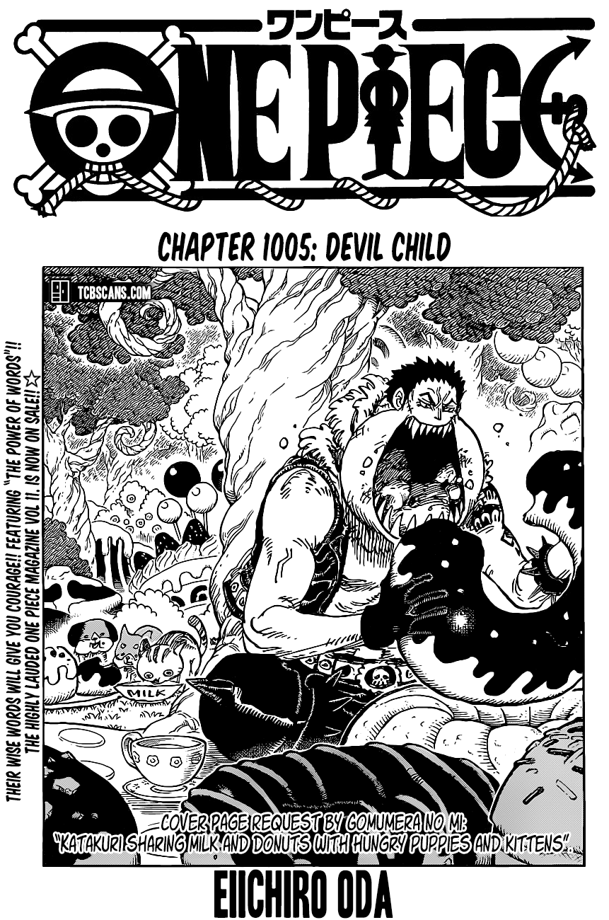 One PieceOne Piece, Chapter 1005 image 01