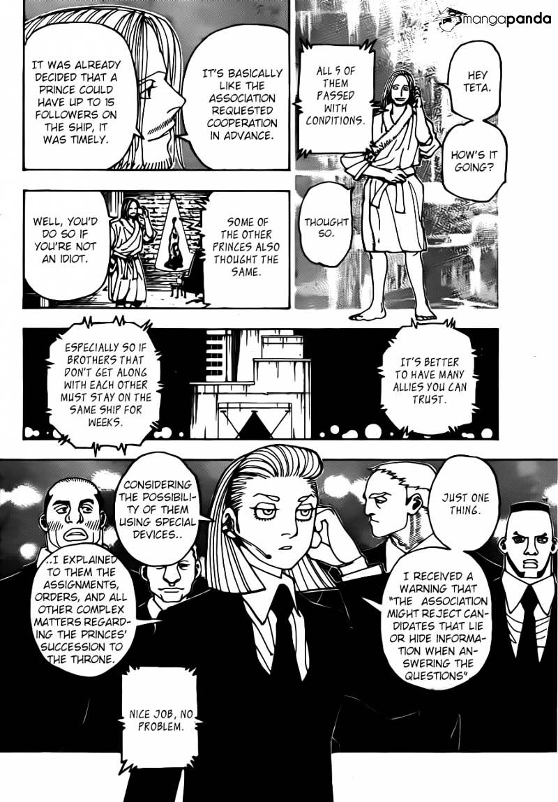 Hunter x Hunter, Chapter 348 image 10