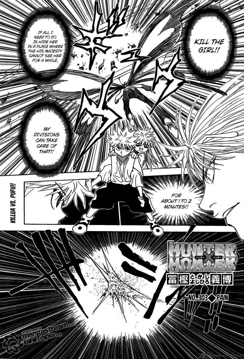 Hunter x Hunter, Chapter 303 image 01