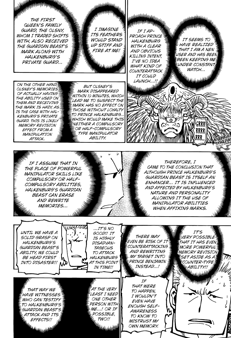 Hunter x Hunter, Chapter 375 image 07