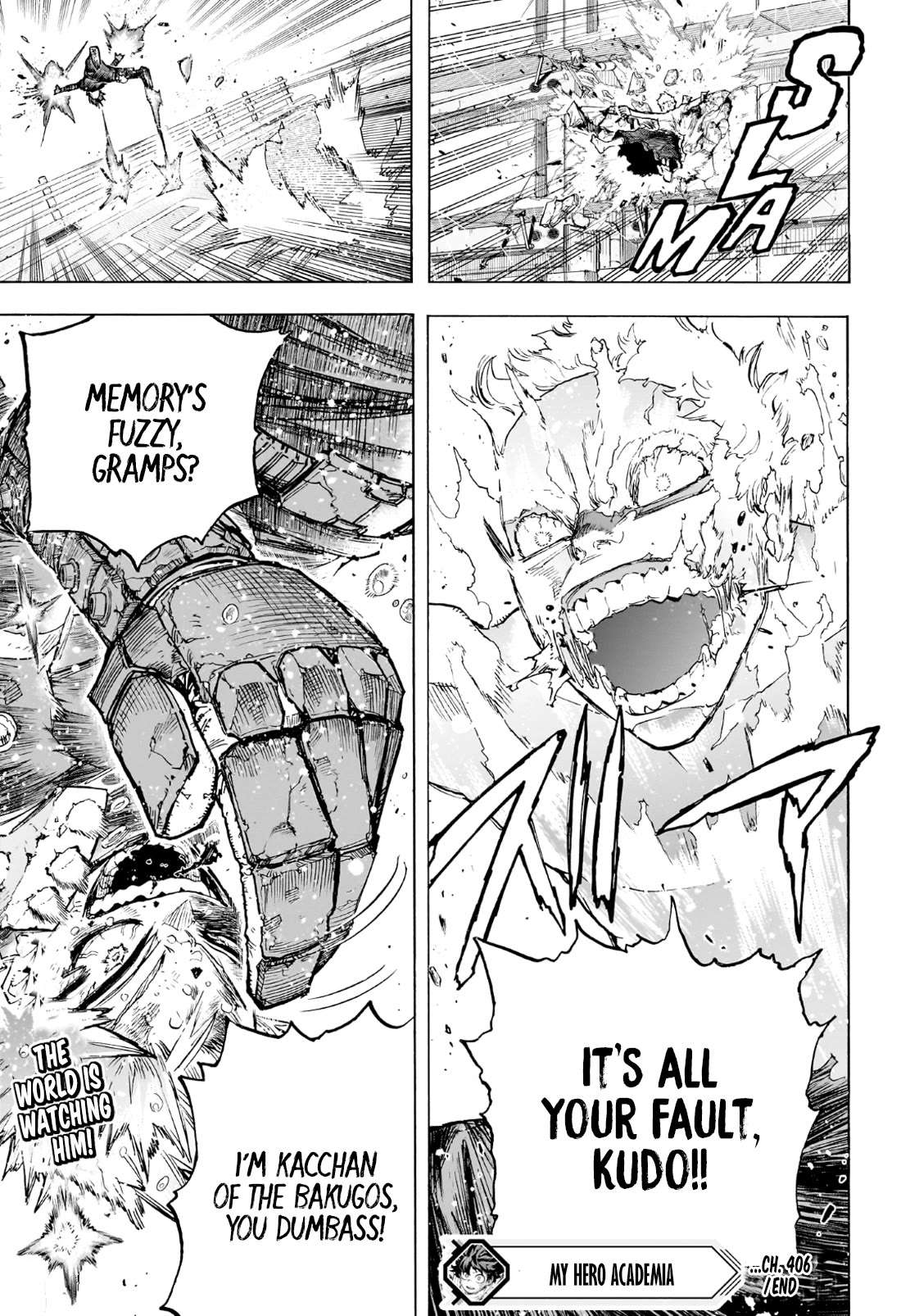My Hero Academia, Chapter 406 image 17
