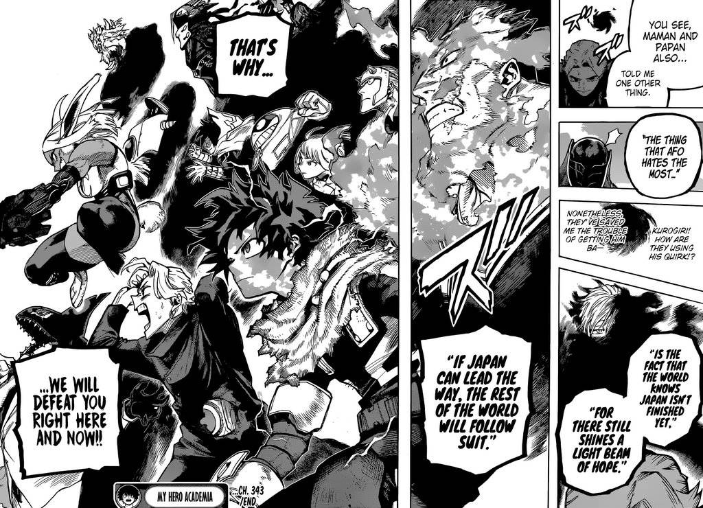 My Hero AcademiaMy Hero Academia, Chapter 343 image 16