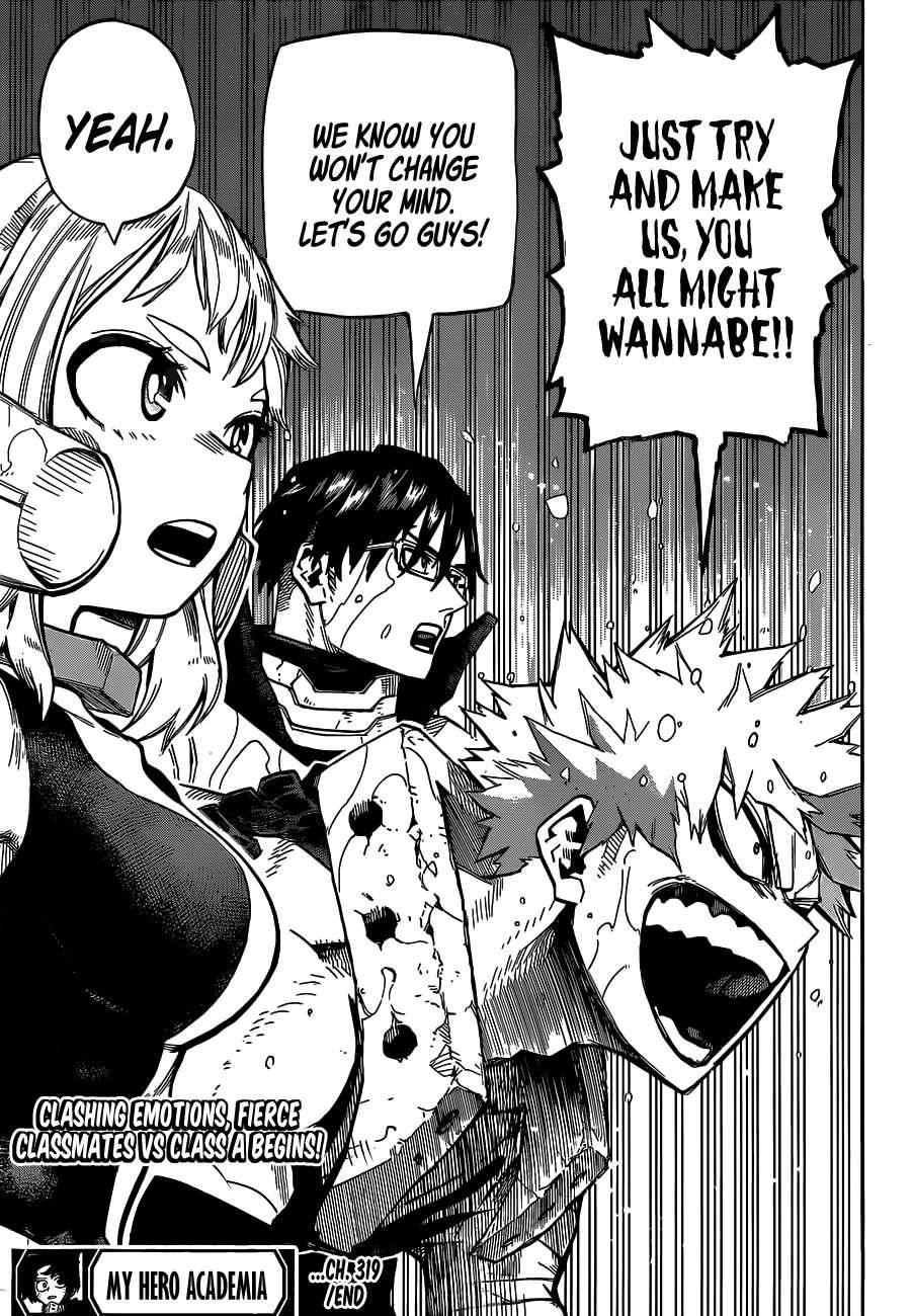 My Hero AcademiaMy Hero Academia, Chapter 319 image 19