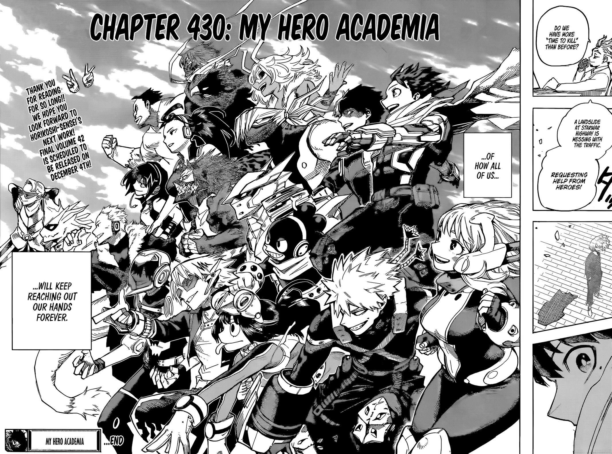 My Hero AcademiaMy Hero Academia, Chapter 430 image 17