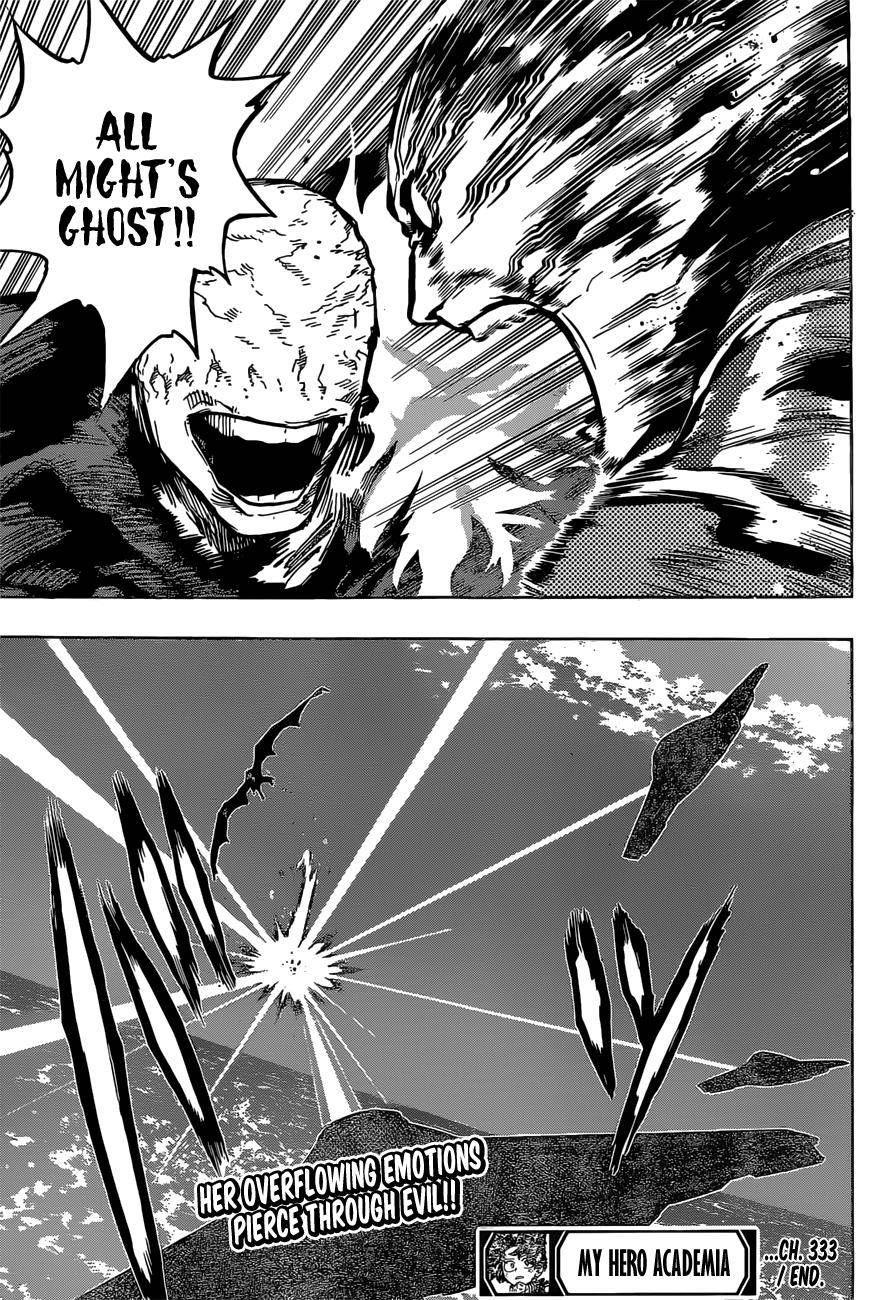 My Hero AcademiaMy Hero Academia, Chapter 333 image 16