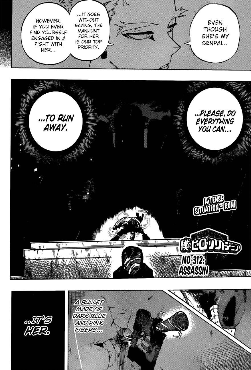 My Hero AcademiaMy Hero Academia, Chapter 312 image 02