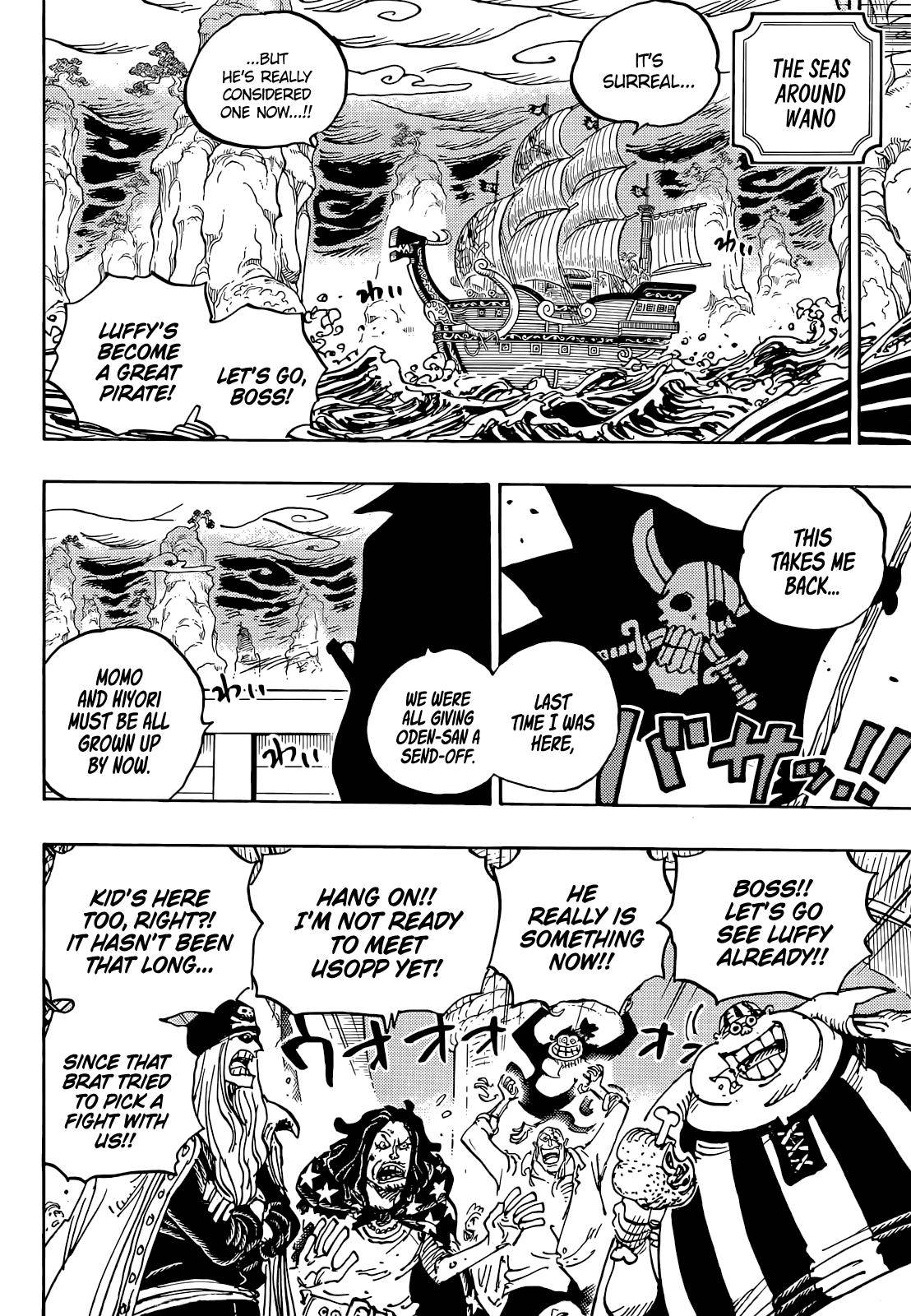 One PieceOne Piece, Chapter 1054 image 09