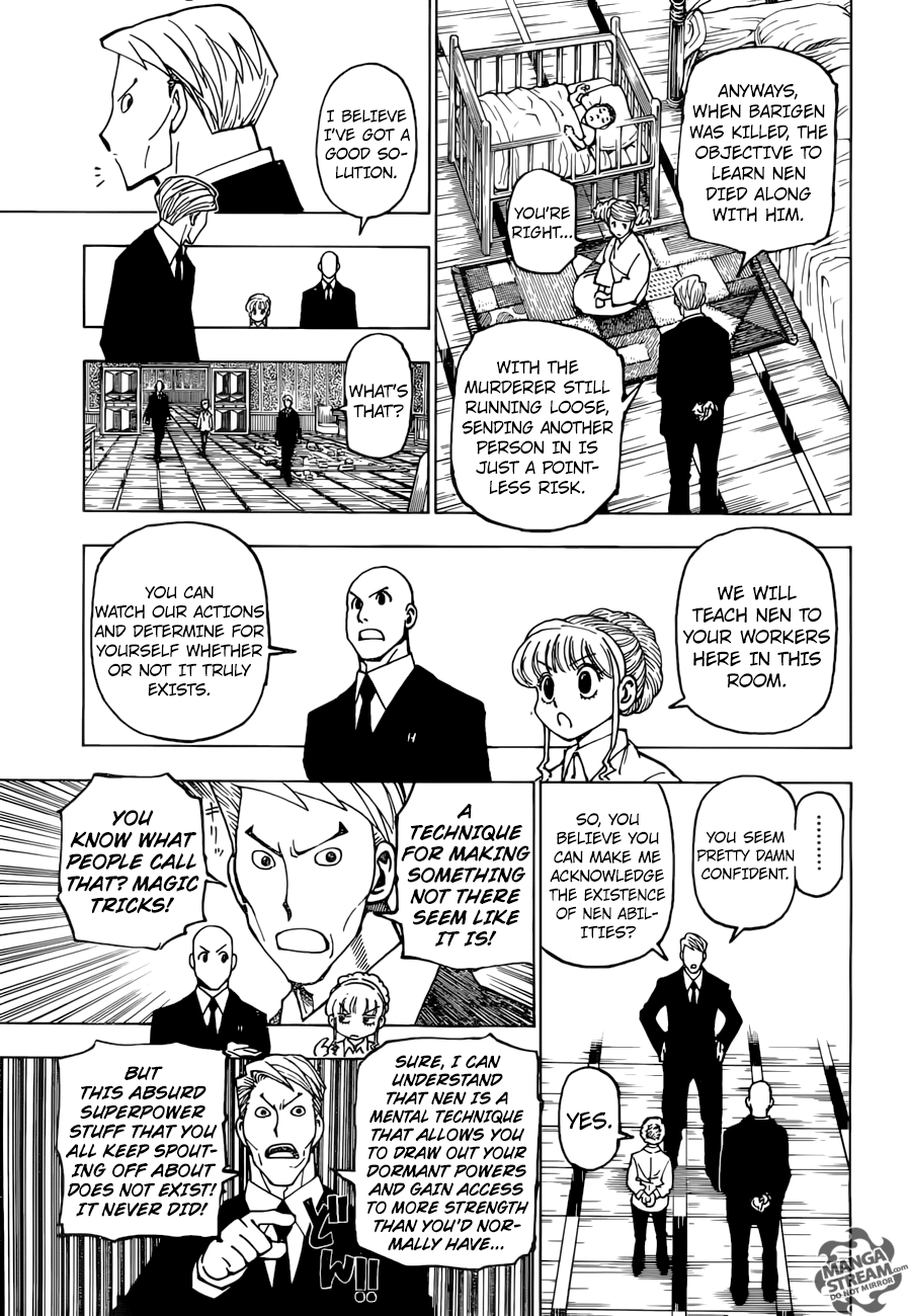 Hunter x Hunter, Chapter 375 image 12