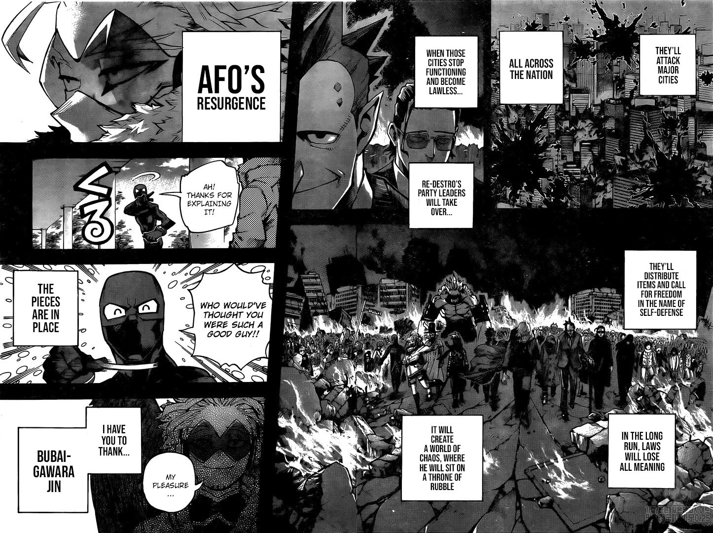 My Hero AcademiaMy Hero Academia, Chapter 258 image 08