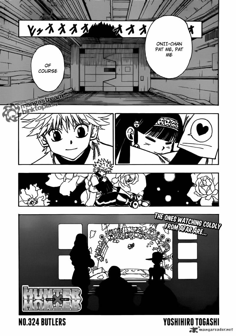 Hunter x Hunter, Chapter 324 image 01