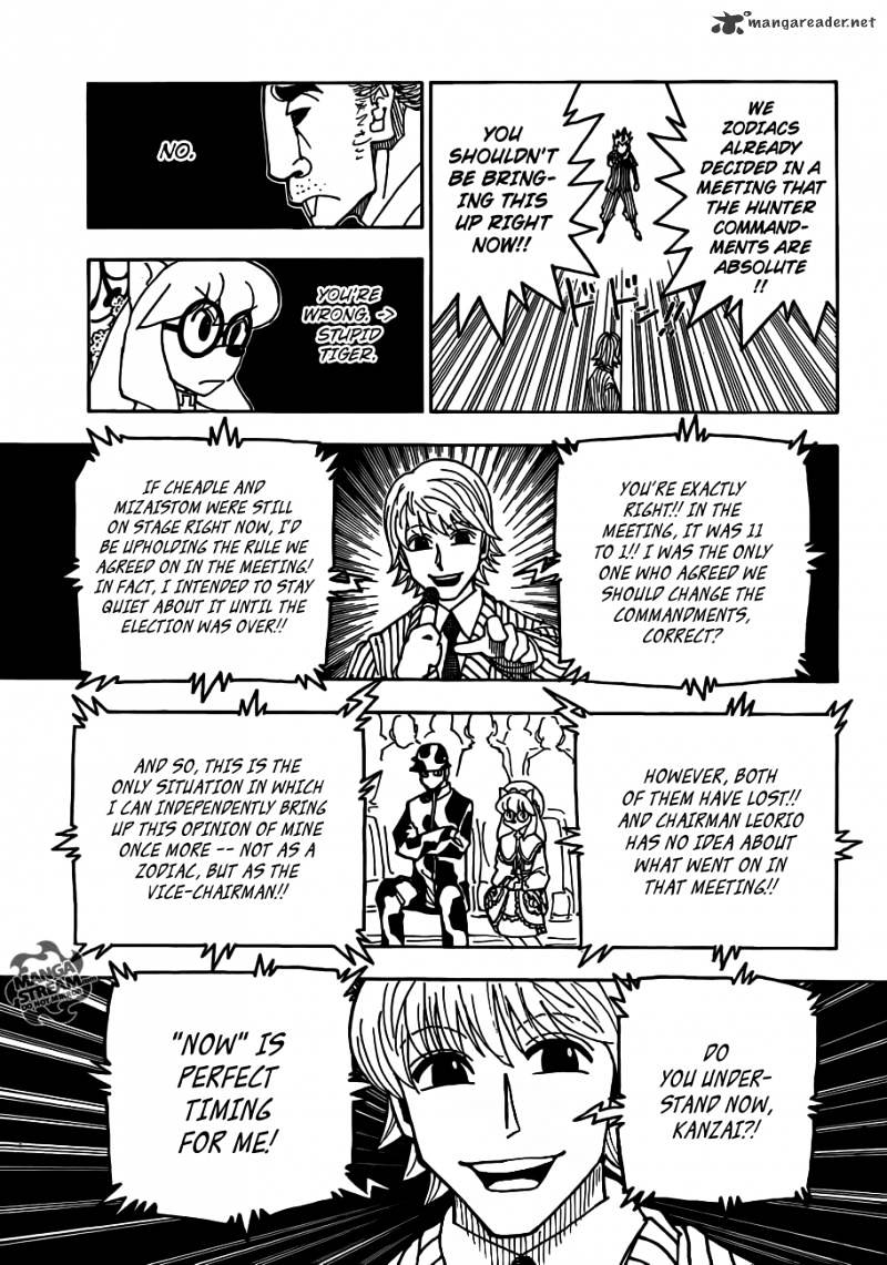 Hunter x Hunter, Chapter 334 image 06