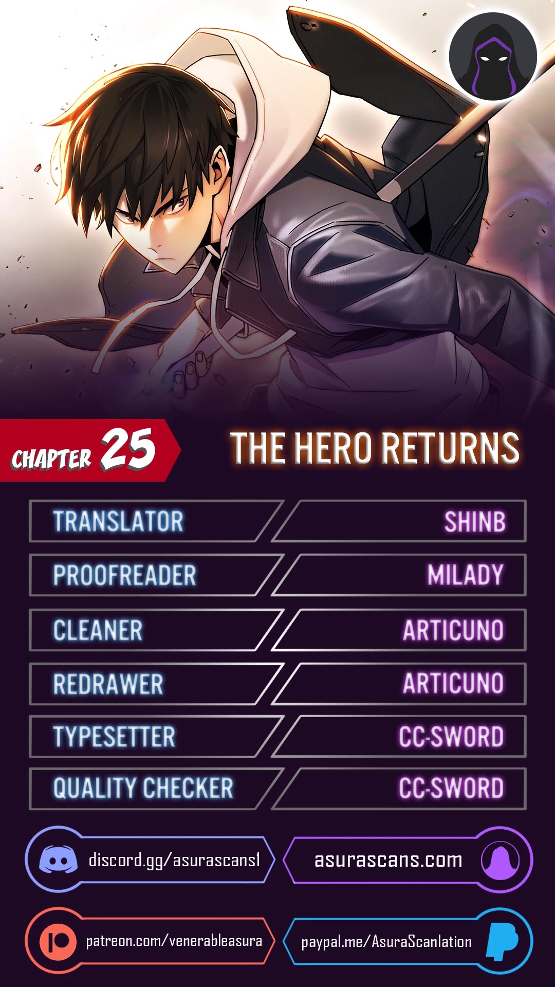 The Hero Returns, Chapter 25 image 01