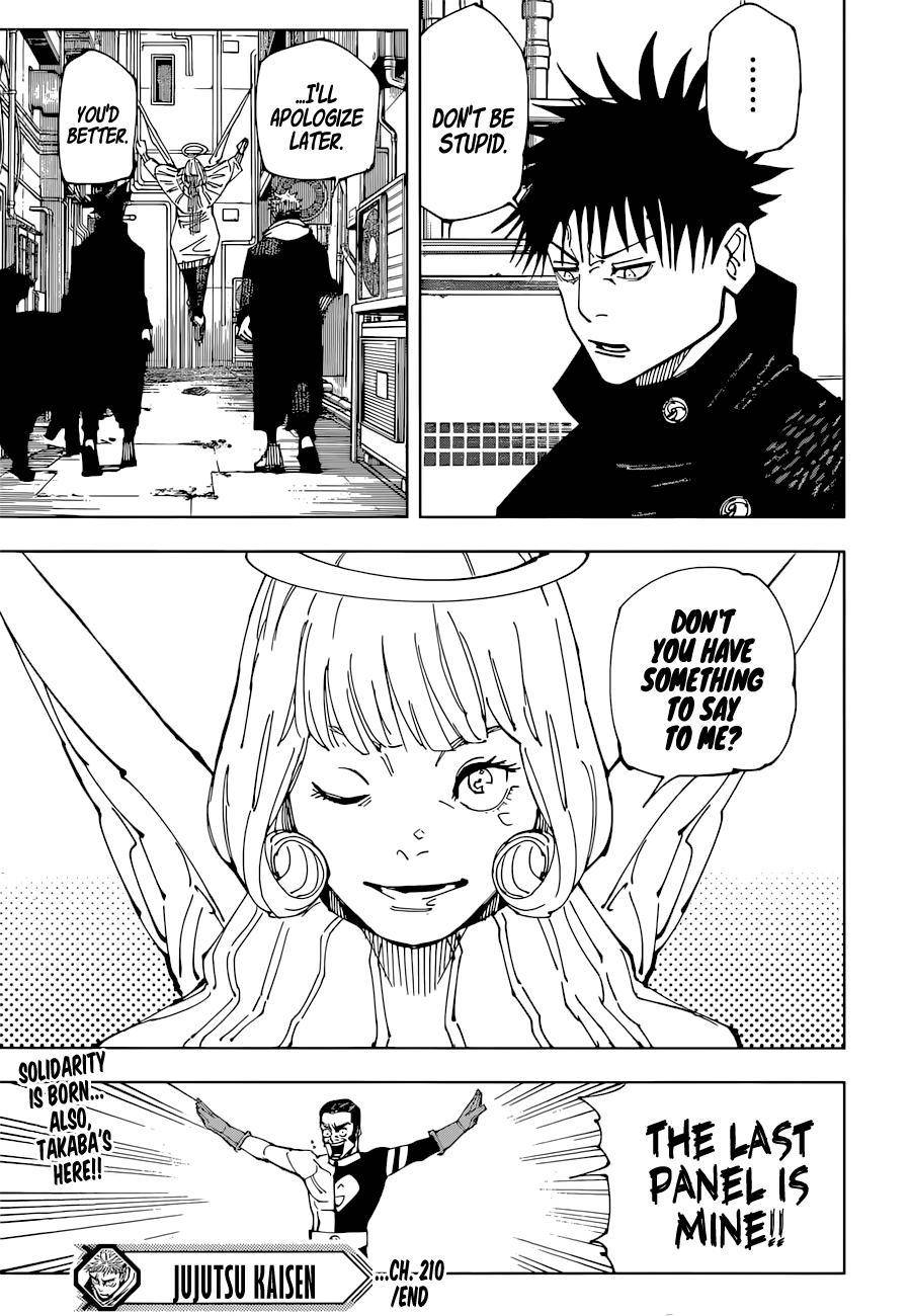 Jujutsu Kaisen, Chapter 210 image 20