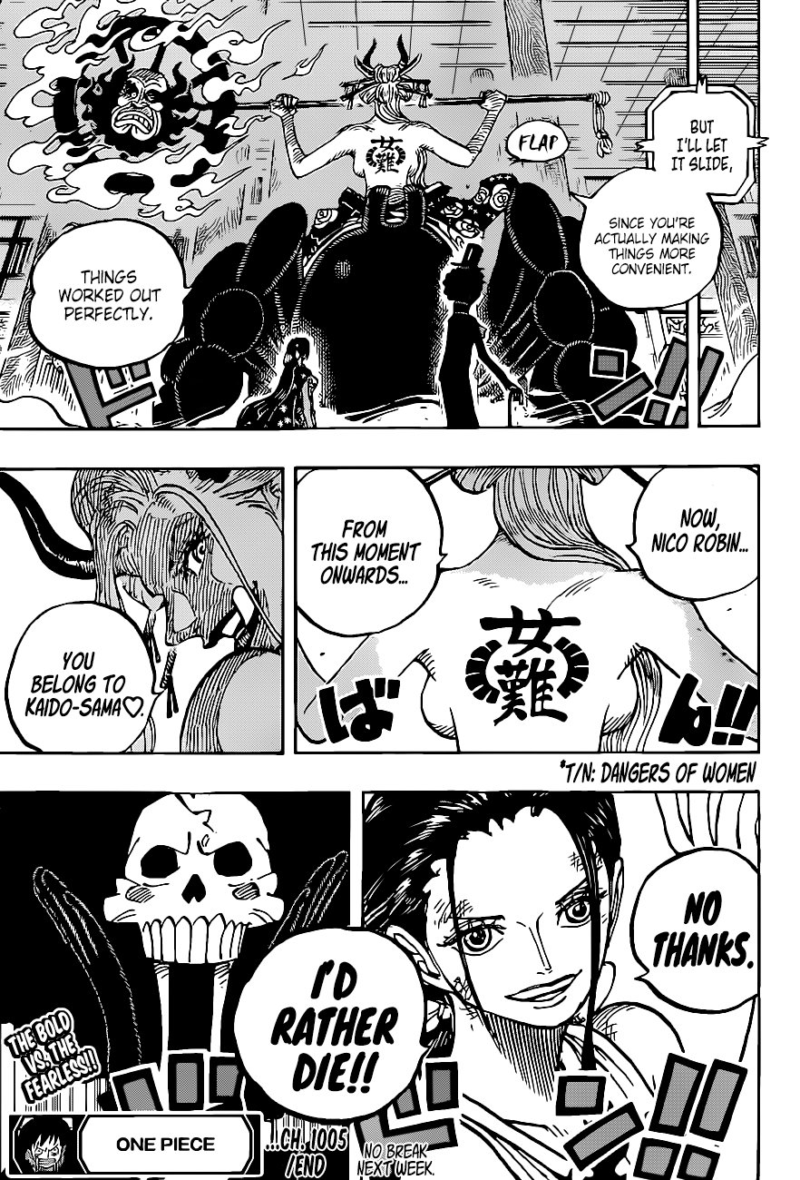 One PieceOne Piece, Chapter 1005 image 17