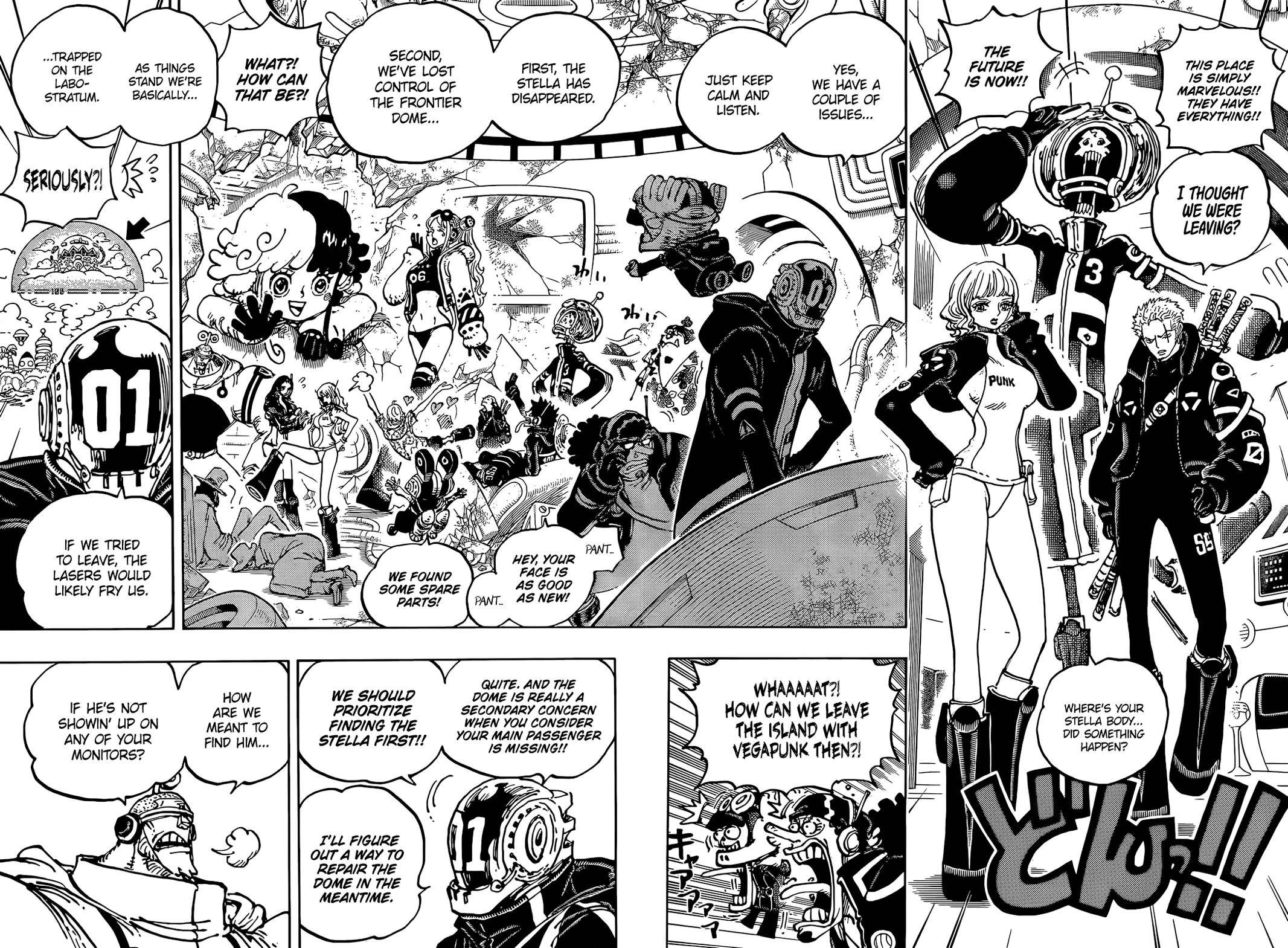 One PieceOne Piece, Chapter 1074 image 09