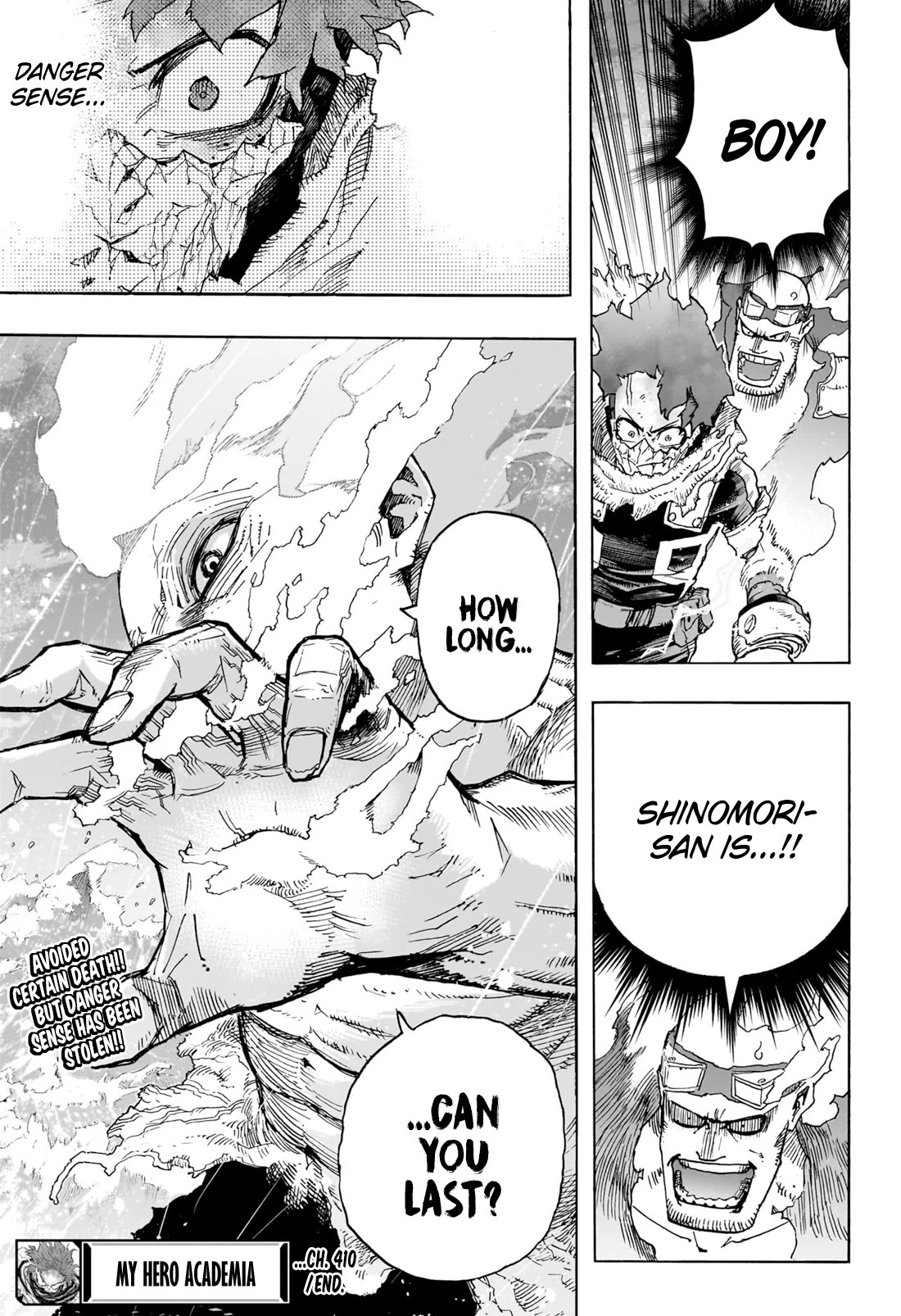 My Hero AcademiaMy Hero Academia, Chapter 410 image 16