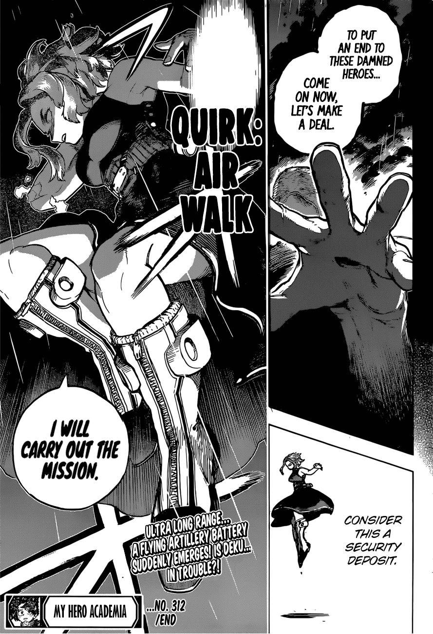 My Hero AcademiaMy Hero Academia, Chapter 312 image 15