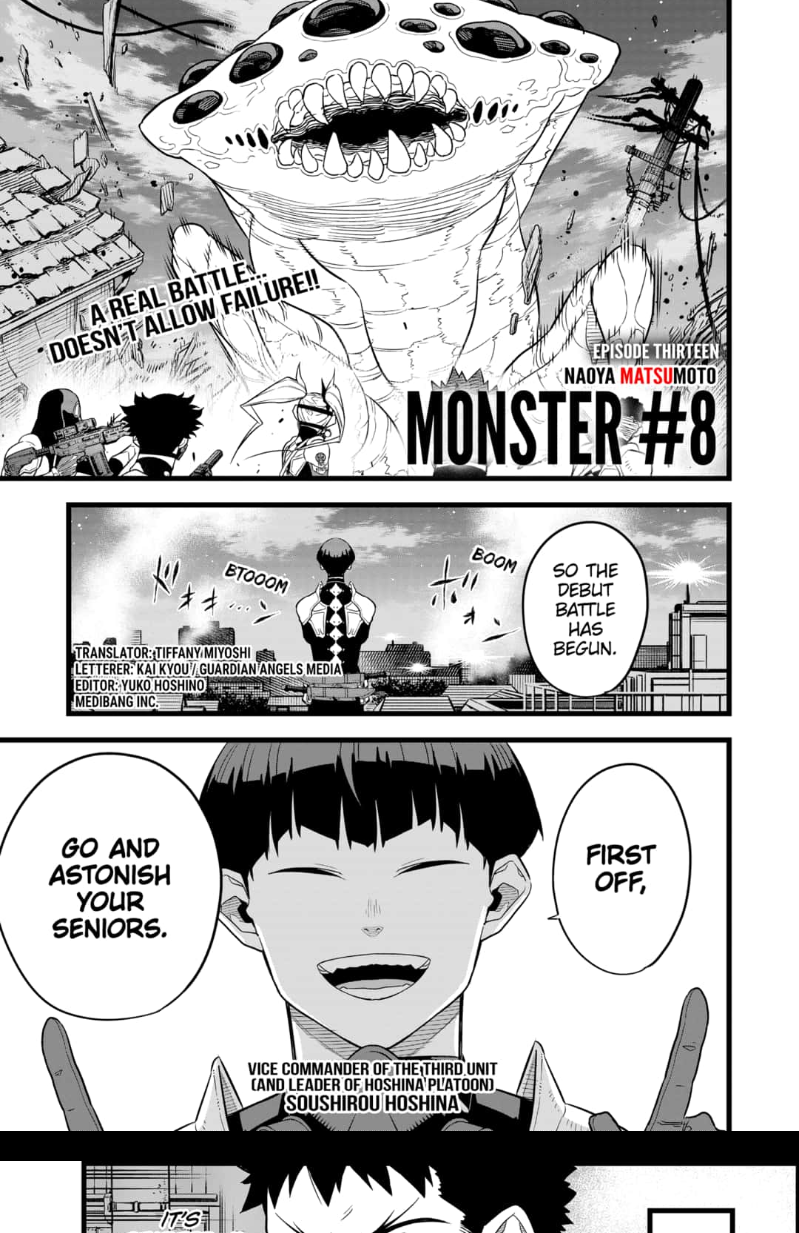 Kaiju No. 8, Chapter 13 image 01