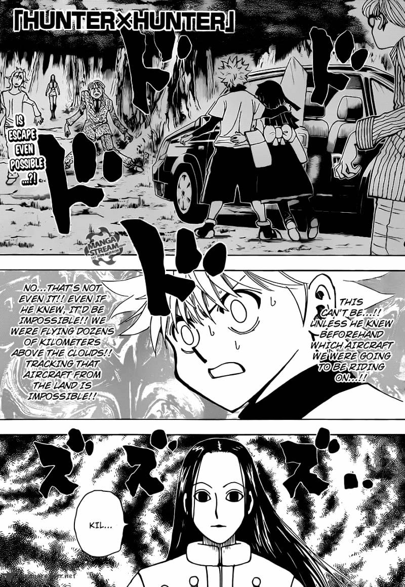 Hunter x Hunter, Chapter 330 image 01