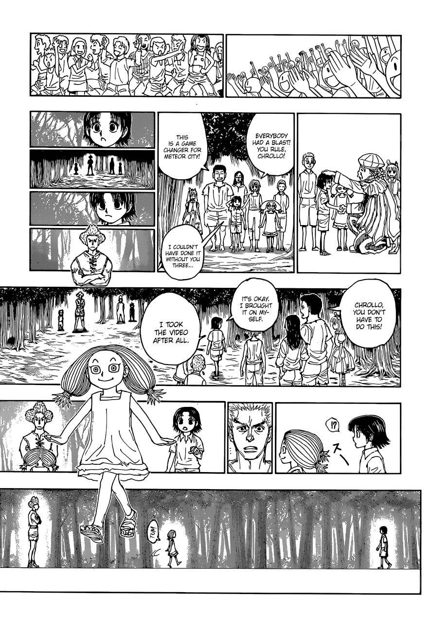 Hunter x Hunter, Chapter 396 image 14