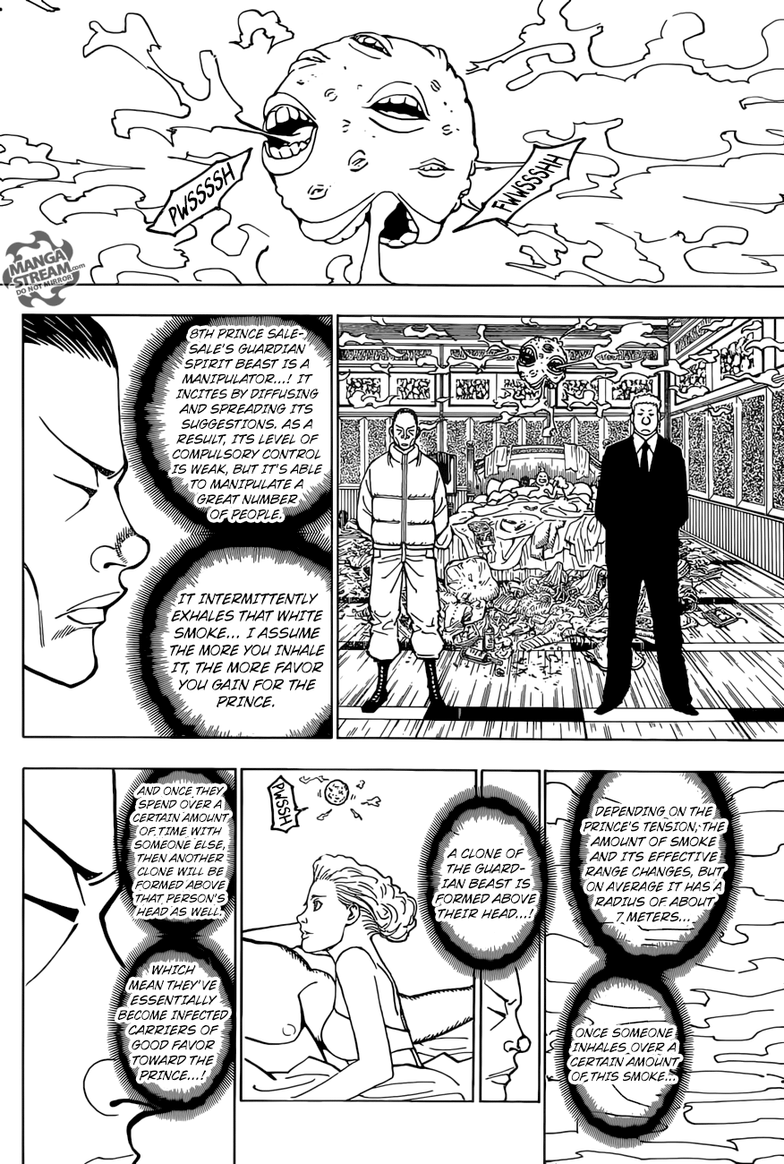 Hunter x Hunter, Chapter 374 image 16