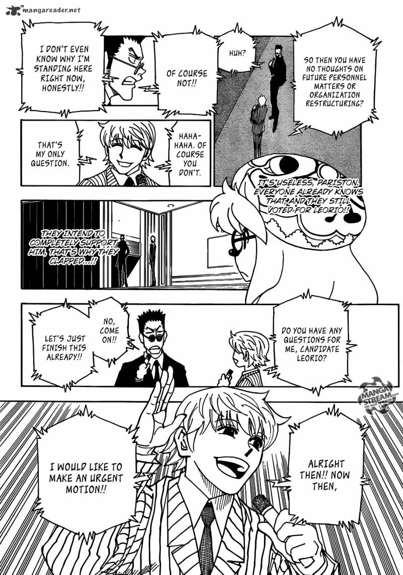 Hunter x Hunter, Chapter 334 image 03