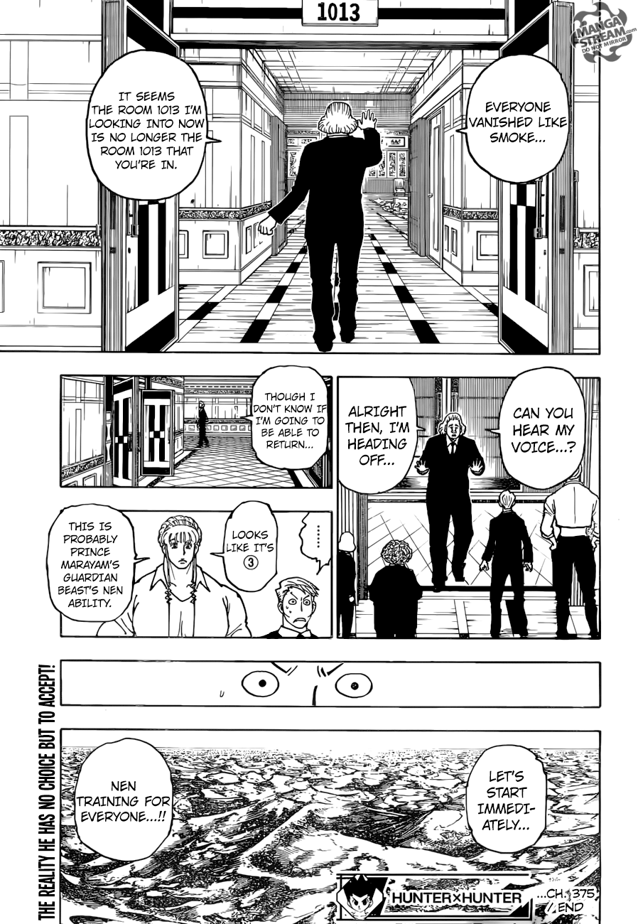 Hunter x Hunter, Chapter 375 image 20