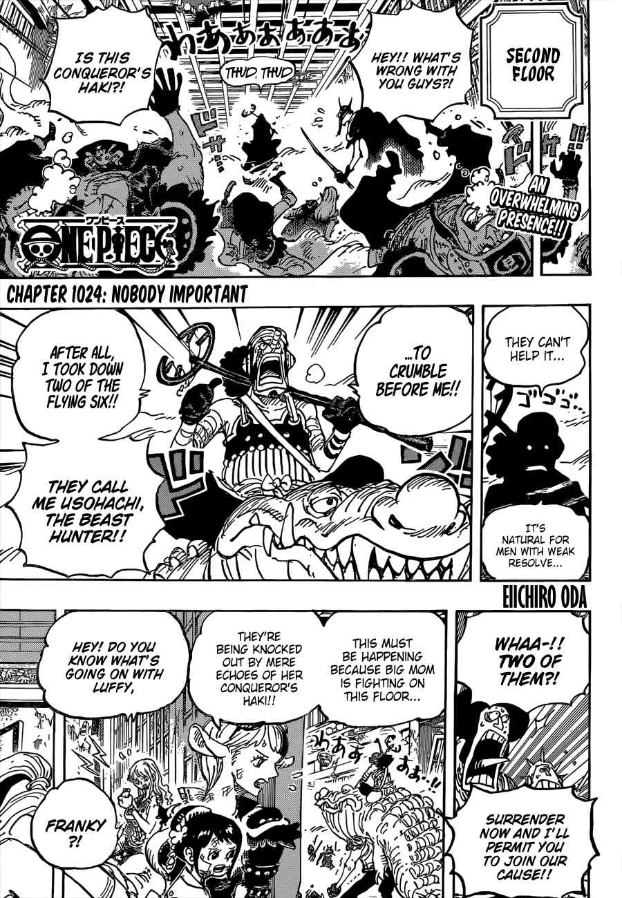 One PieceOne Piece, Chapter 1024 image 04