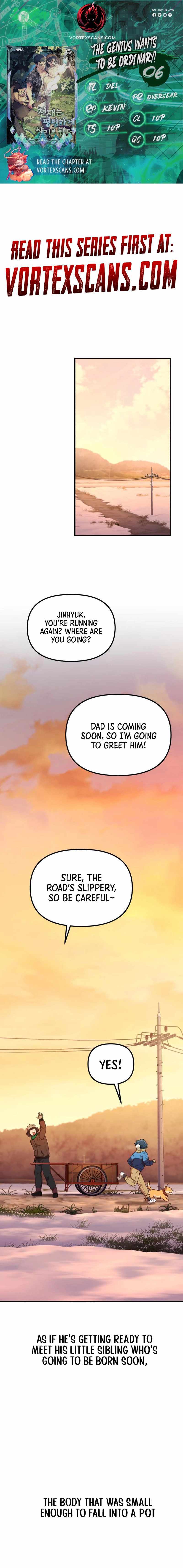 The Genius Wants to be Ordinary!, Chapter 6 image 01