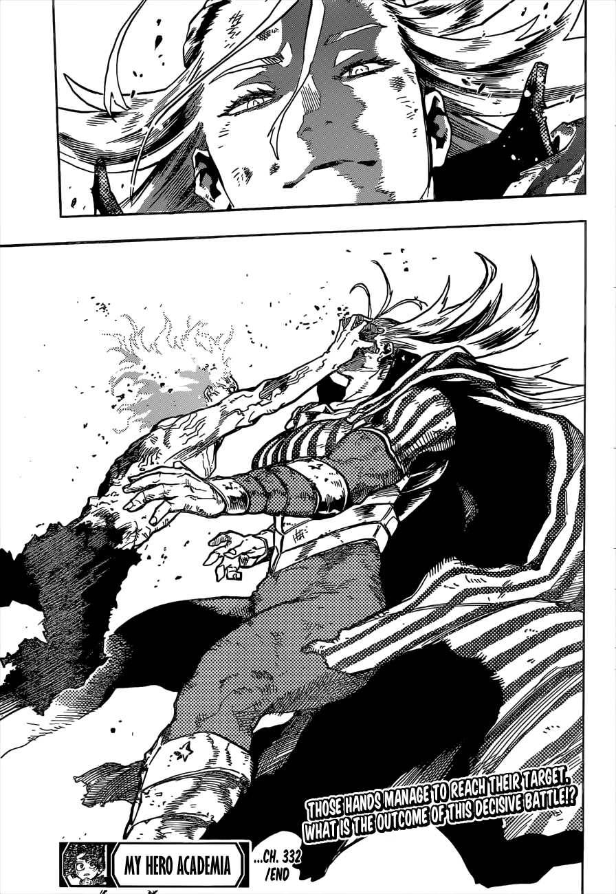 My Hero AcademiaMy Hero Academia, Chapter 332 image 17