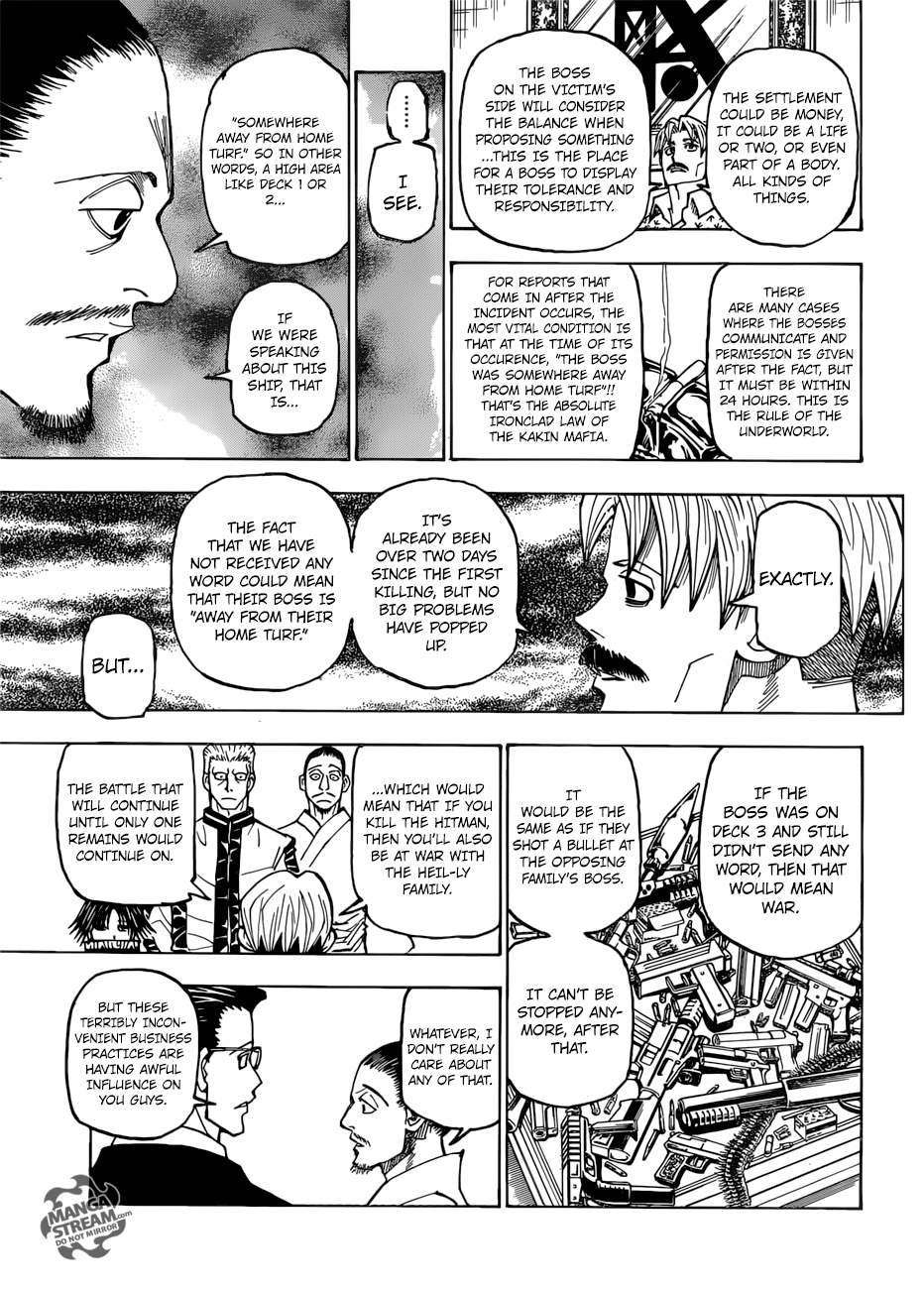 Hunter x Hunter, Chapter 384 image 06