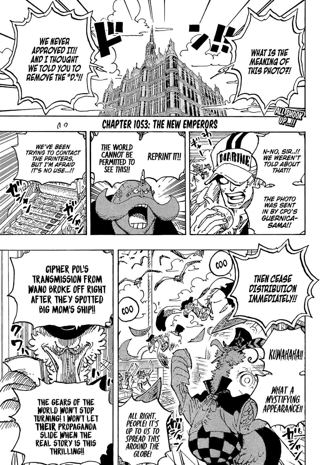 One PieceOne Piece, Chapter 1053 image 04