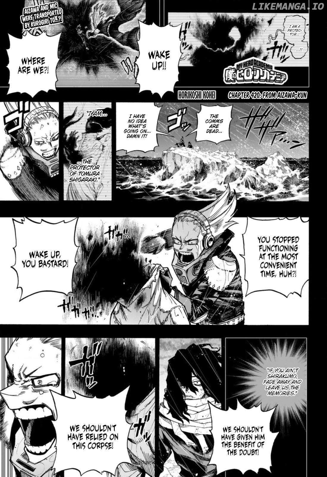 My Hero Academia, Chapter 420 image 02