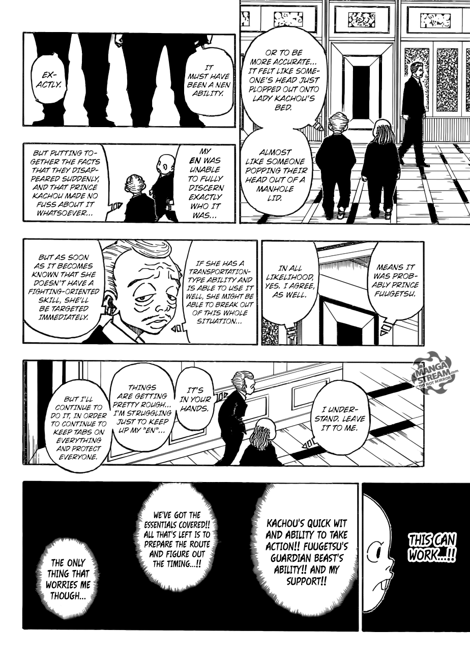 Hunter x Hunter, Chapter 377 image 06